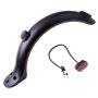 Rear fender with hook and Xiaomi Mi Electric Scooter M365 / M365 PRO rear light