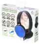 REBELTEC MONTANA BLUE HEADPHONES (MICROPHONE)