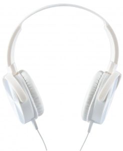 REBELTEC MONTANA WHITE HEADPHONES (MICROPHONE)
