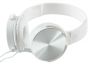 REBELTEC STEREOFONICZNE SŁUCHAWKI Z MIKROFONEM ZŁĄCZE MINI JACK 3,5MM 4 PIN PASMO PRZENOSZENIA: 20HZ-20KHZ MONTANA WHITE
