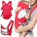 Red baby carrier