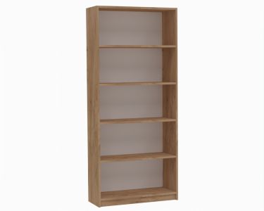 Regał prosty Dąb Craft Złoty 80 cm
