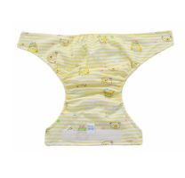 Reusable diaper, swaddle - size M, yellow