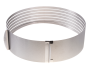 Ring for layered cutting of dough, biscuit, cake large