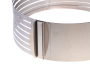 Ring for layered cutting of dough, biscuit, cake little