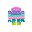 Robot-shaped anti-stress sensory toy