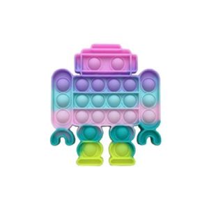 Robot-shaped anti-stress sensory toy