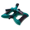 Rotary garden sprinkler for a hose