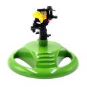 Rotary sprinkler on a pulsating base - green