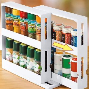 Rotating spice rack/ Multifunctional shelf