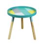 Round coffee table - green