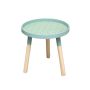 Round coffee table - turquoise