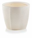 Round glazed ceramic pot - 16 cm - VINTAGE collection