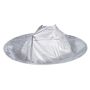 Round hairdressing cape for haircut