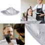 Round hairdressing cape for haircut