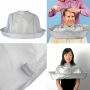 Round hairdressing cape for haircut