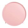 Round metal table Loft style - pink