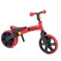 Rowerek biegowy Yvolution YVelo Junior - czerwony
