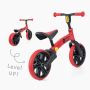 Rowerek biegowy Yvolution YVelo Junior - czerwony