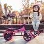 Rowerek biegowy Yvolution YVelo Junior - różowy