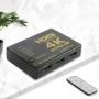 Rozdzielacz Switch HDMI 4K Ultra HD z pilotem 5w1