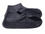 Rubber waterproof shoe covers with zipper size 