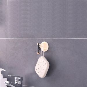 Ruchome wieszaki na akcesoria – kremowy