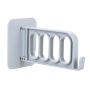 Ruchomy organizer na wieszaki – szary