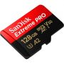 Sandisk 128GB Extreme Pro microSDXC memory card Class 10