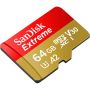 Sandisk Extreme microSDXC UHS-I memory card 64 GB Class 10