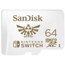 SANDISK NINTENDO SWITCH microSDXC 64GB V30 UHS-I U3
