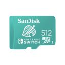 SANDISK NINTENDO SWITCH mSDXC 512 GB V30 UHS-I U3