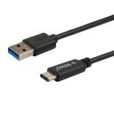 Savio CL-101 USB cable 1 m USB 3.2 Gen 1 (3.1 Gen 1) USB A USB C Black