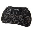SAVIO KW-01 Wireless keyboard, TV Box, Smart TV, consoles, PC QWERTY English Black