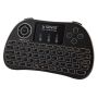 SAVIO KW-01 Wireless keyboard, TV Box, Smart TV, consoles, PC QWERTY English Black