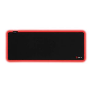 SAVIO PODKŁADKA POD MYSZ, GAMING 800X300X3MM, LED, ŚWIECĄCA, OBSZYTA LED EDITION TURBO DYNAMIC L
