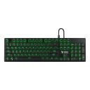 Savio Tempest RX FULL keyboard Outemu Brown USB QWERTY US Black, Green