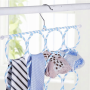 Scarf hanger ties stripes scarves organizer