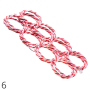 Scarf hanger ties stripes scarves organizer
