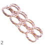 Scarf hanger ties stripes scarves organizer