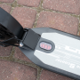 Scooter folding children and youth large wheels - black