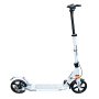 Scooter folding children and youth large wheels - white