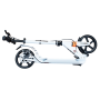 Scooter folding children and youth large wheels - white