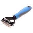 Scraper dog trimmer for tangles removes - blue