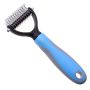 Scraper dog trimmer for tangles removes - blue