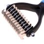 Scraper dog trimmer for tangles removes - blue