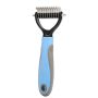 Scraper dog trimmer for tangles removes - blue