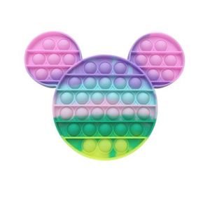 Sensory anti-stress toy in the shape of a mouse