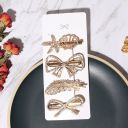 Set hair clip - 4 pcs