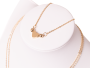 Set necklace with bracelet Celebrity Xuping heart - gold
